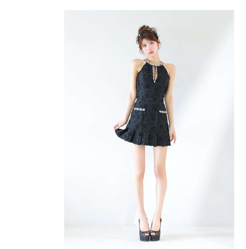 BLACK キャバドレス・パーティードレス通販ROBE de FLEURS【ローブド