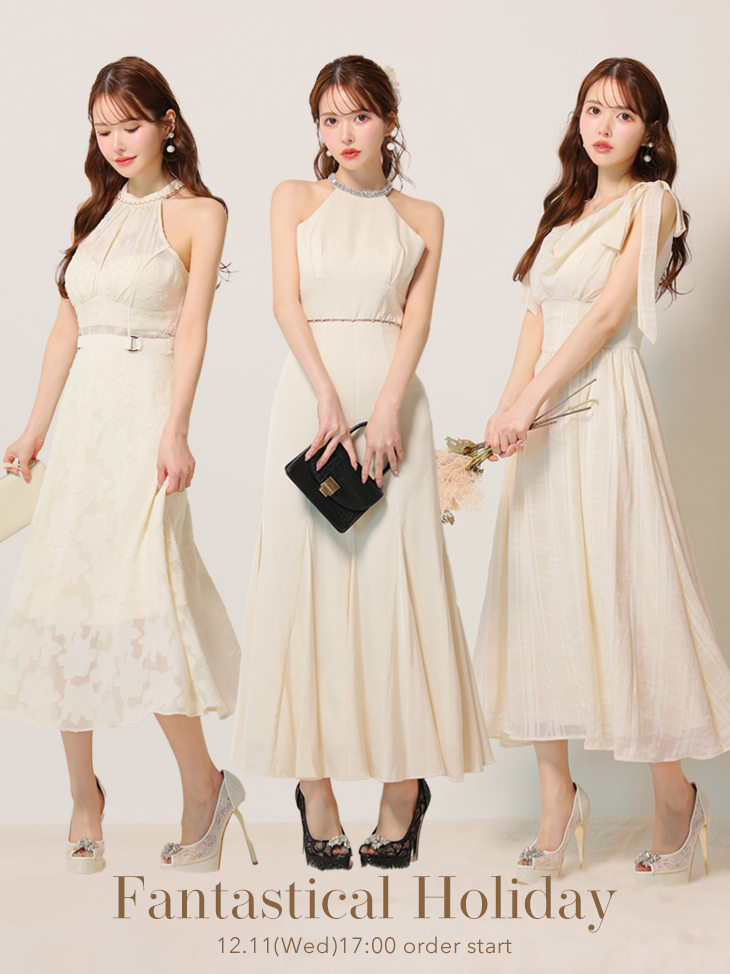 ローブドフルール　ホワイト セットアップ キャバドレス キャバドレス・ミニドレス通販はsugar 【ROBE de FLEURS
