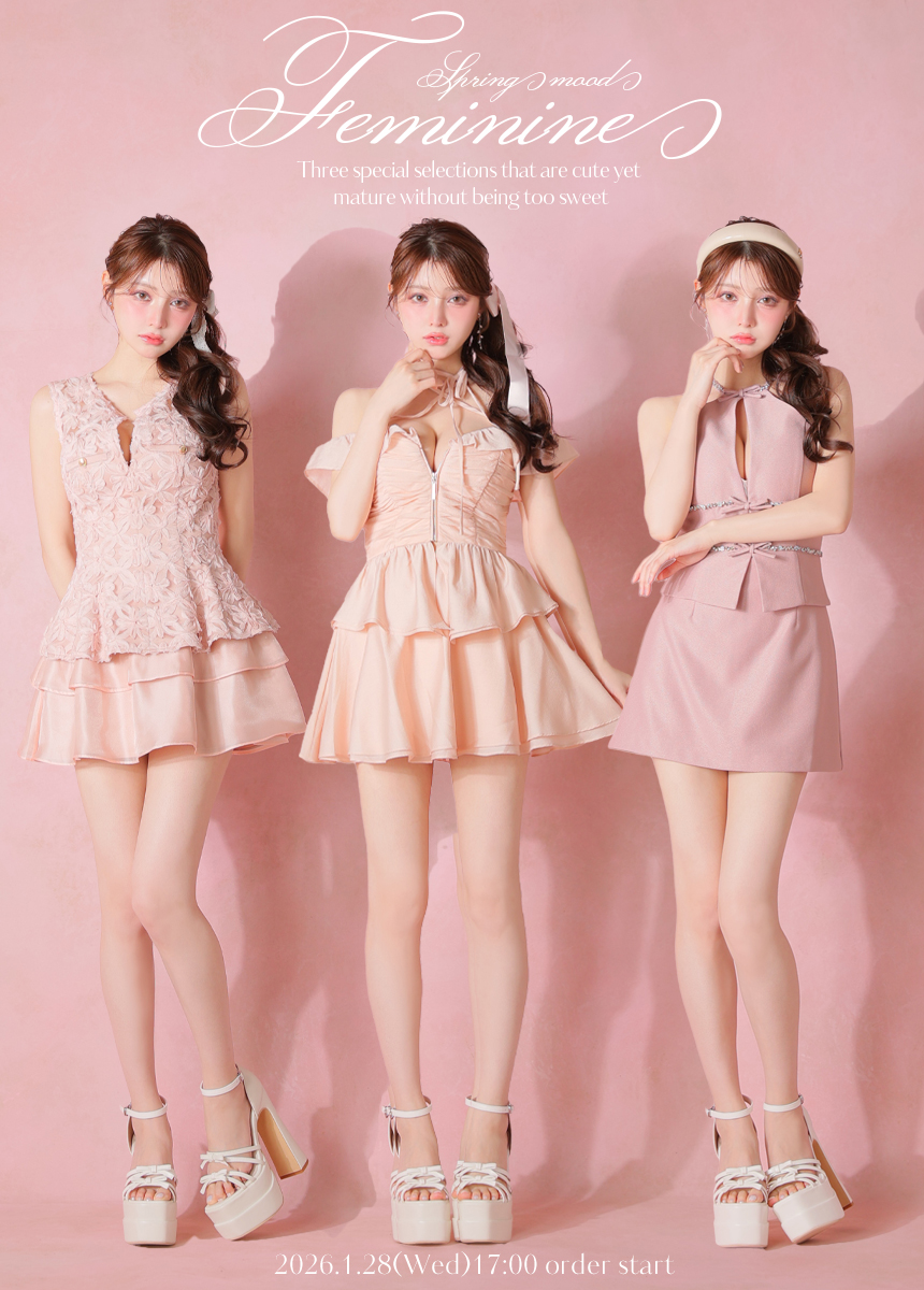 キャバドレス・パーティードレス通販ROBE de FLEURS【ローブドフルール】