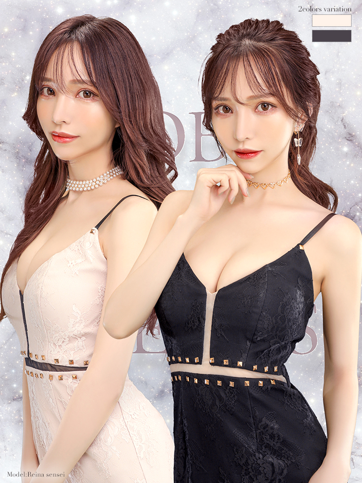 ROBEdeFLEURS ローブドフルール ミニドレス