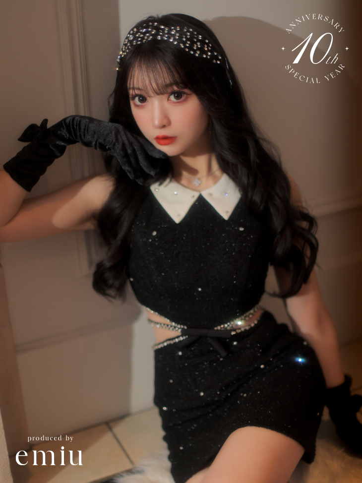 ROBEdeFLEURS ローブドフルール ミニドレス