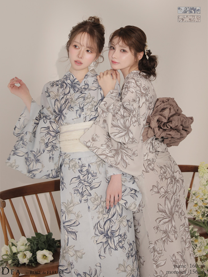ROBEdeFLEURS ローブドフルール ミニドレス