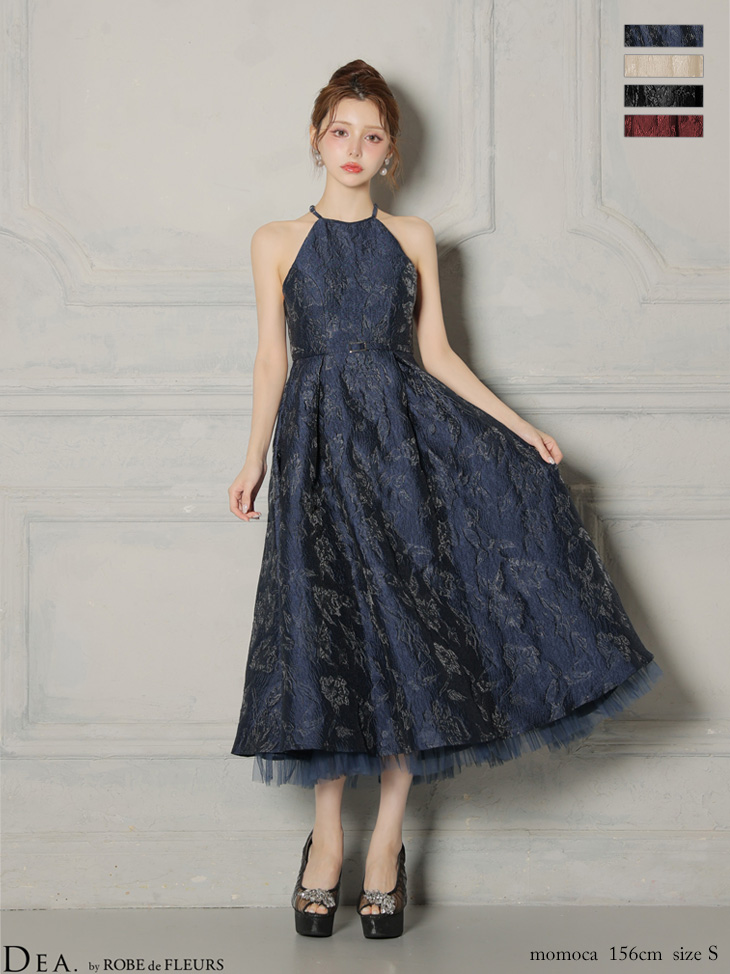 ROBEdeFLEURS ローブドフルール ミニドレス