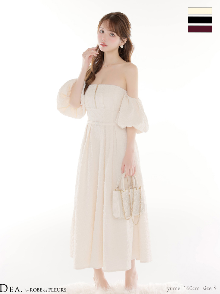 ROBEdeFLEURS ローブドフルール ミニドレス