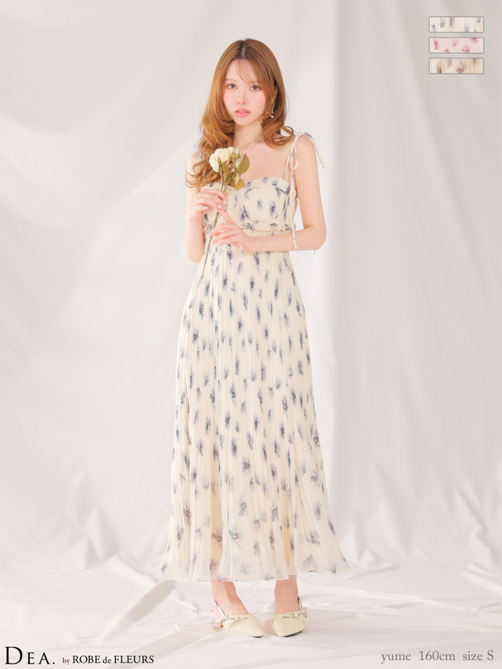 ROBEdeFLEURS ローブドフルール ミニドレス